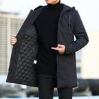 Winter Windbreaker With Thick Hooded Casual Coat Forge Maison