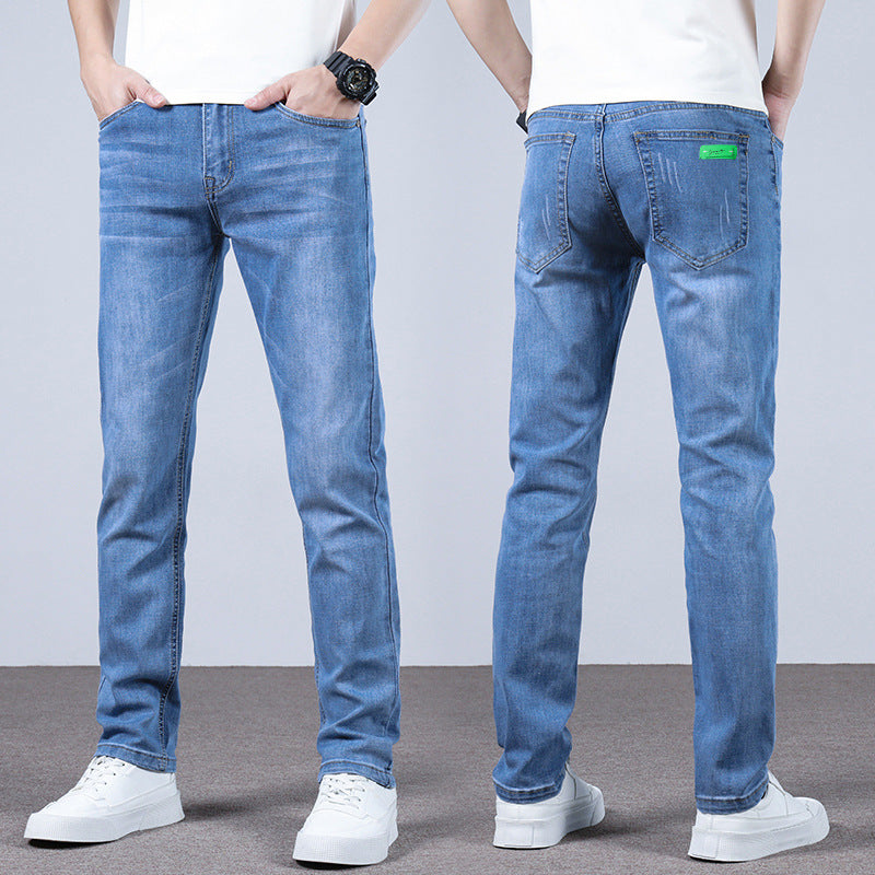 The OG Slim Straight Stretch Jeans Forge Maison