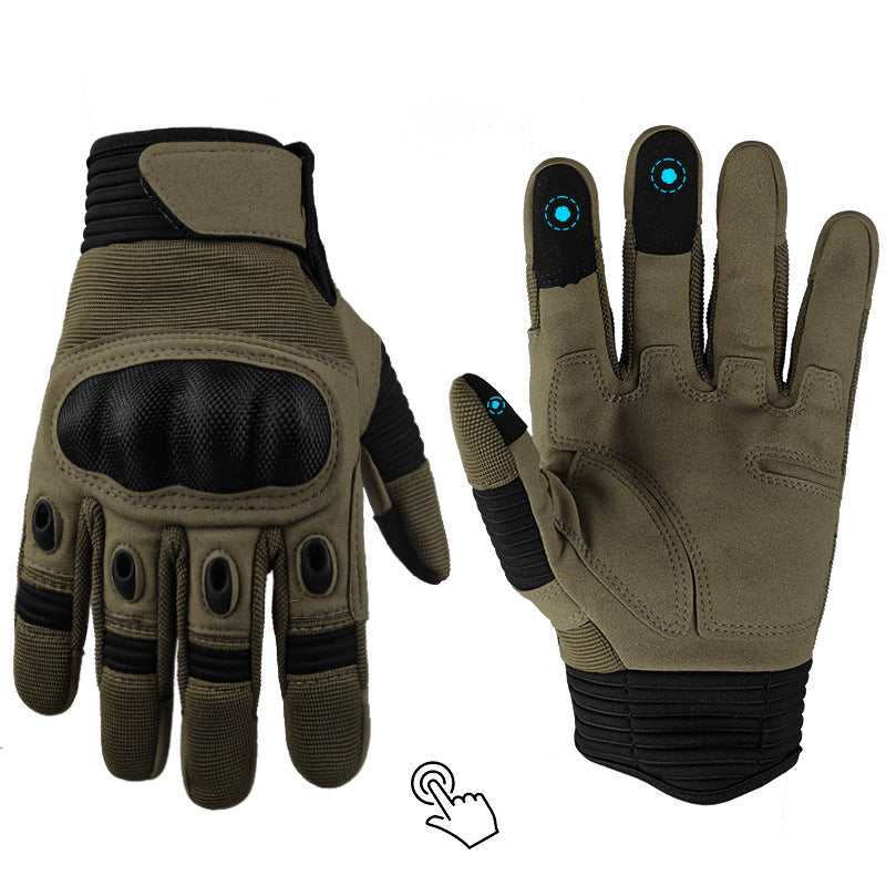 Touch Screen Military Fans Tactical Full Finger Motorbike Gloves Forge Maison