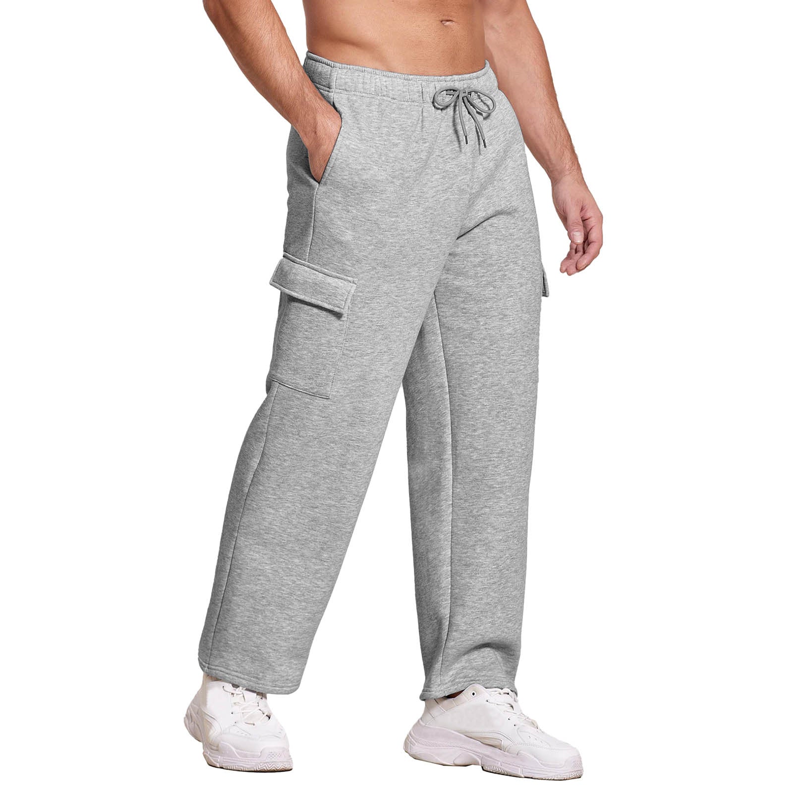 Sweatpants Multi-pocket Knitted Loose Casual Pants Forge Maison