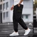 Mens Retro Jogger Casual Work Pants Forge Maison