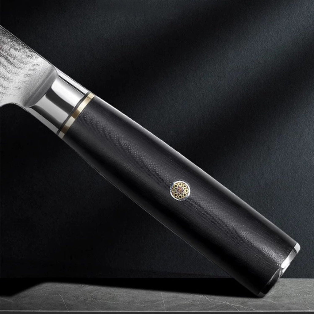 Quicksand Damascus Steel Set Chefs Knife Forge Maison