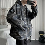 Mens Camouflage Tactical Work Jacket Forge Maison