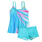 Women's 2-Piece Swim Set - Modest Shorts & Loose Top Forge Maison