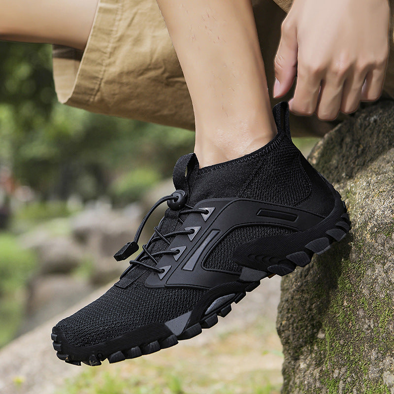 Mens Fashion Breathable Non-slip Hiking Shoes Forge Maison