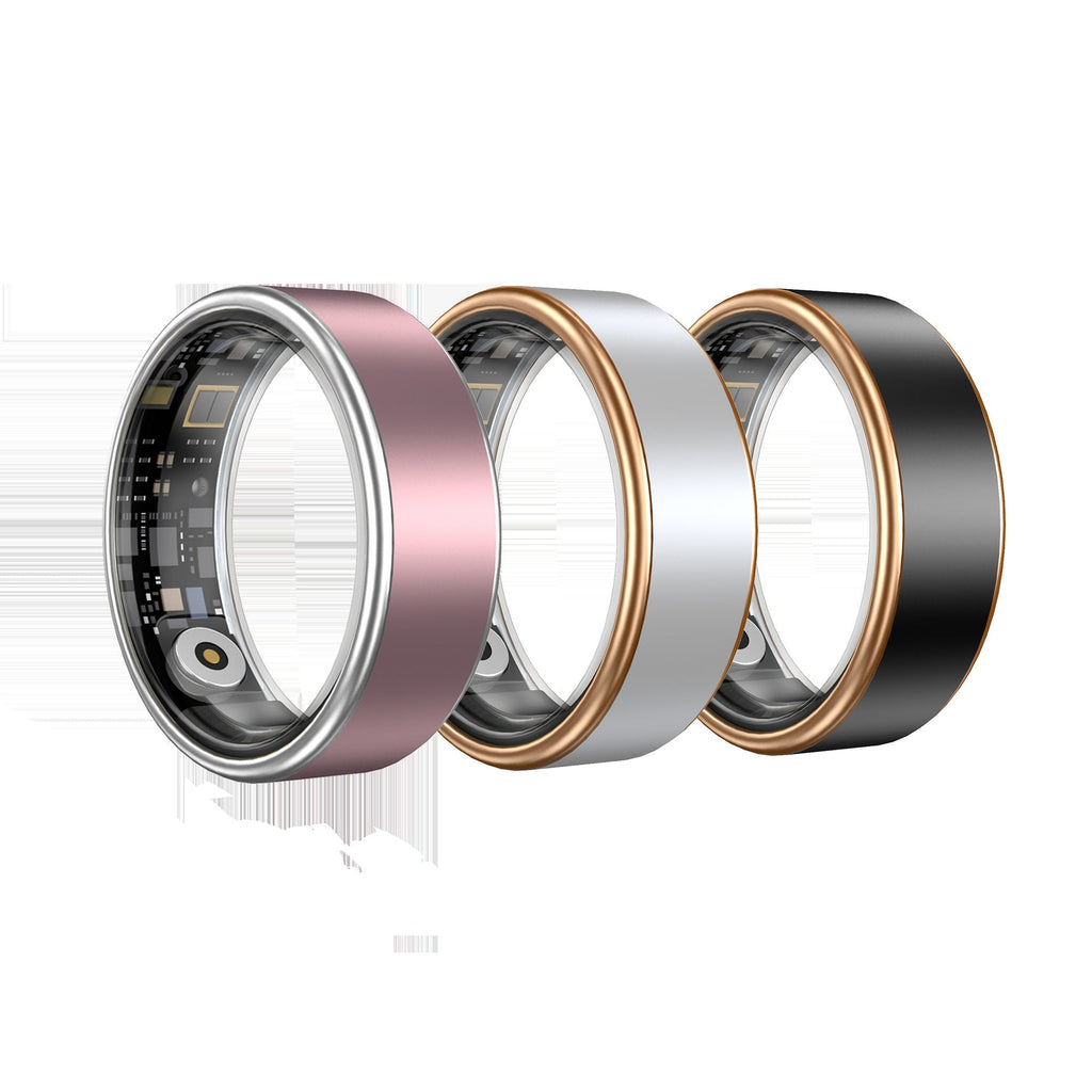The Minimalist Health Guard: Smart Ring for  Wellness Tracking Forge Maison