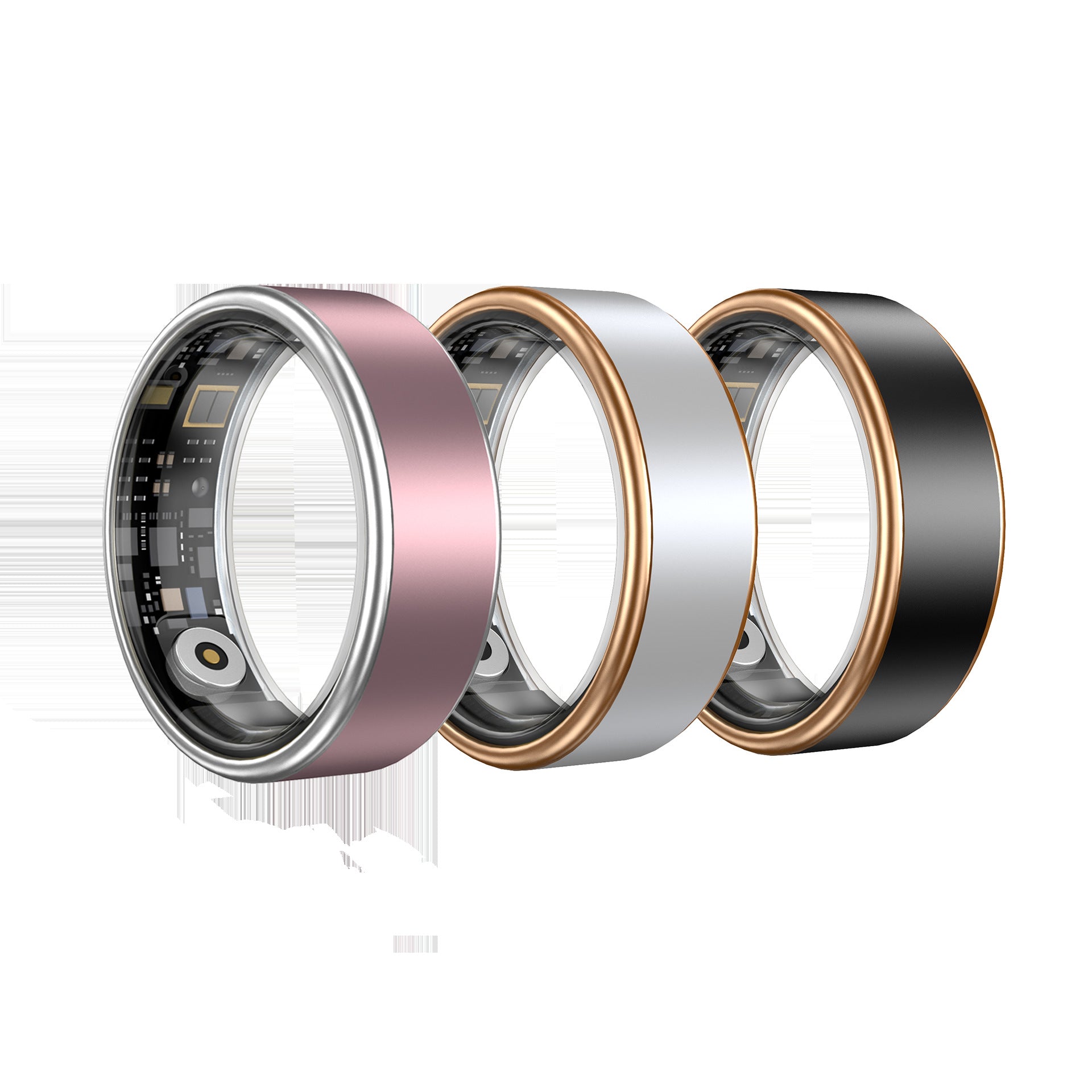 The Minimalist Health Guard: Smart Ring for  Wellness Tracking Forge Maison