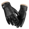 Fleece-lined Windproof Winter Sheepskin Warm Gloves Forge Maison
