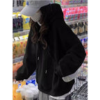 Effortlessly Chic Loose Fit Hoodie Forge Maison