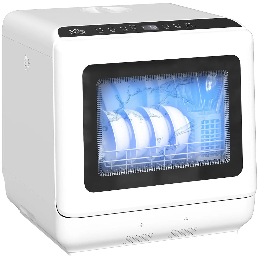 The HOMCOM Pro-Compact 6L Dishwasher Forge Maison