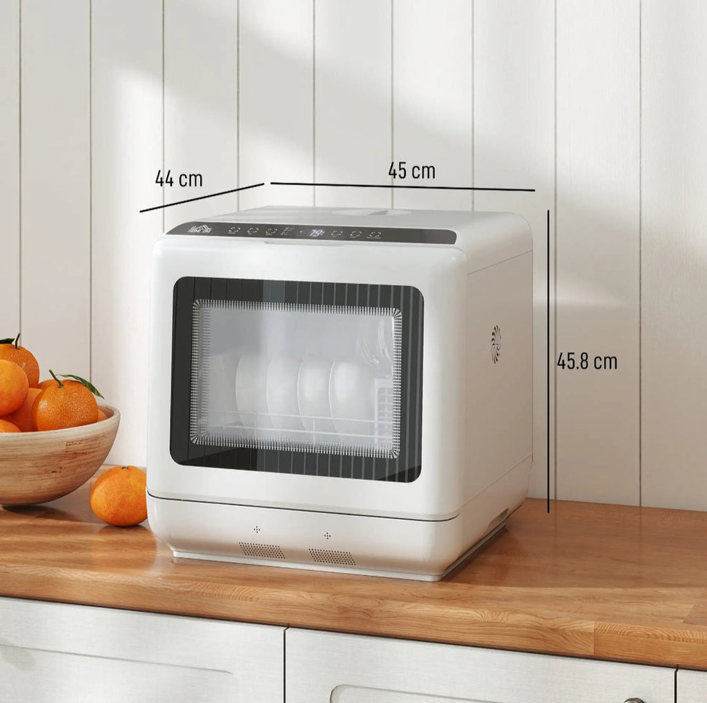 The HOMCOM Pro-Compact 6L Dishwasher Forge Maison