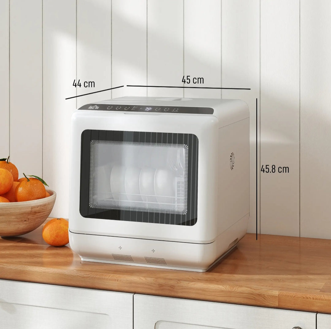 The HOMCOM Pro-Compact 6L Dishwasher Forge Maison