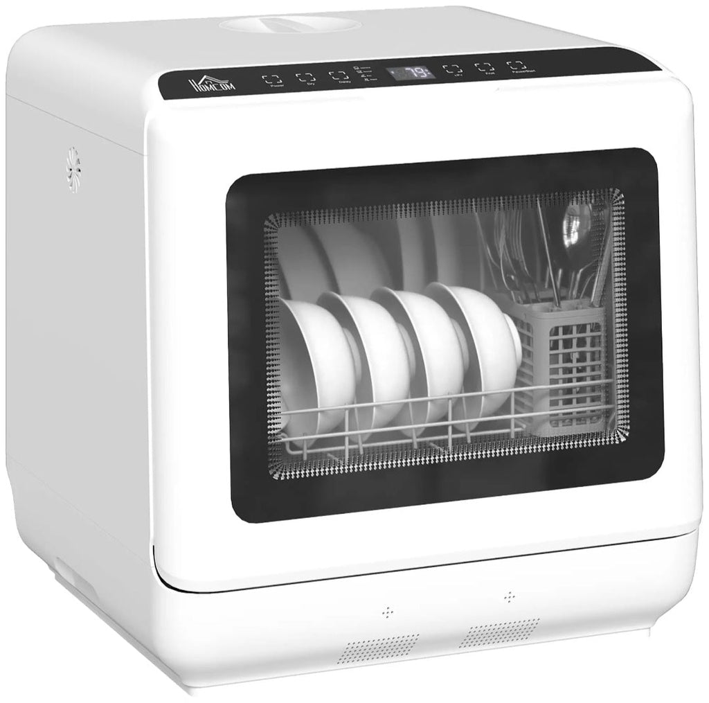 The HOMCOM Pro-Compact 6L Dishwasher Forge Maison